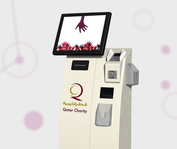 Donation Kiosks for Qatar Charity